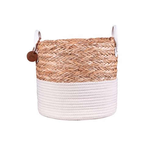CESTO-CORDA-SEAGRASS-30X28CM-YOI