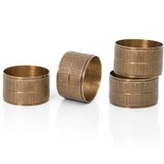 Jogo-com-4-Argolas-de-Guardanapo-Complement-4-Pcs-Texture-Copa-Cia