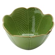 Centro-de-mesa-em-Ceramica-Verde-16cm-Banana-Leaf-Lyor