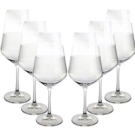 Jogo-de-6-Tacas-de-Cristal-Pantografada-Sandra-550ml-Bohemia