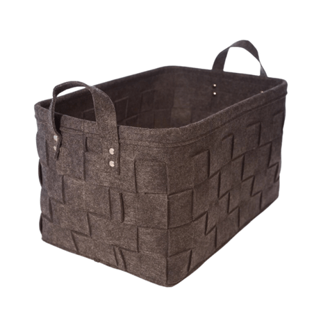CESTO-FELTRO-TRAMADO-PRETO-44X30X26CM-YOI