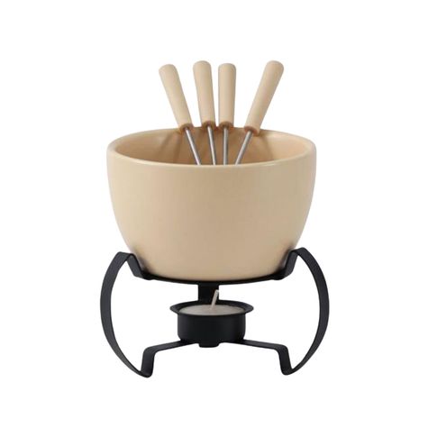 Conjunto-7-Pecas-De-Fondue-Ceramica-Bege-Fracalanza