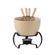 Conjunto-7-Pecas-De-Fondue-Ceramica-Bege-Fracalanza
