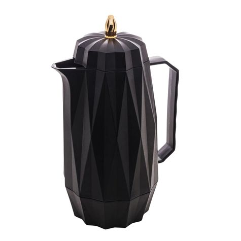 Garrafa-Termica-Plastica-Diamond-1L-Preta-Lyor