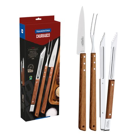 Kit-Para-Churrasco-Com-3-Pecas-Inox-e-Madeira-Tramontina