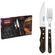 Jogo-de-12-Talheres-Para-Churrasco-Inox-Castanho-Polywood-Tramontina